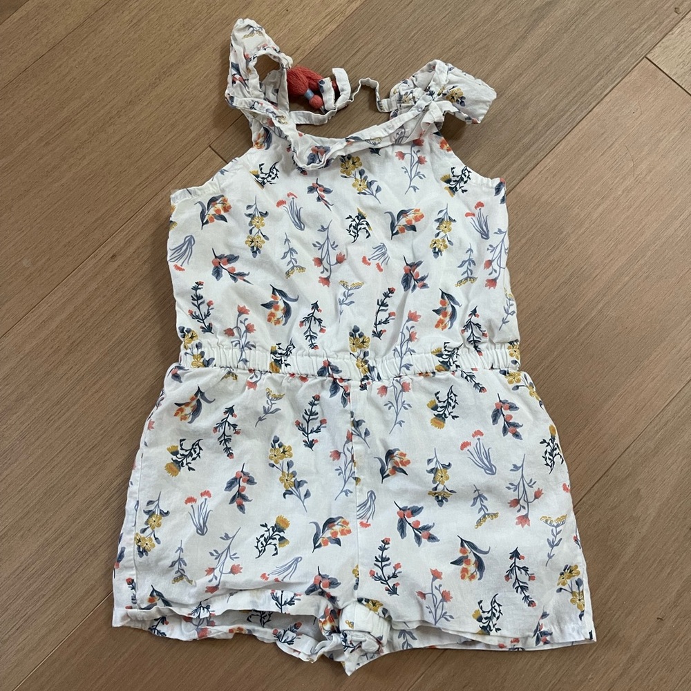 NWOT Savannah floral jumper